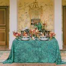 Load image into Gallery viewer, Bonadea Malachite Tablecloth