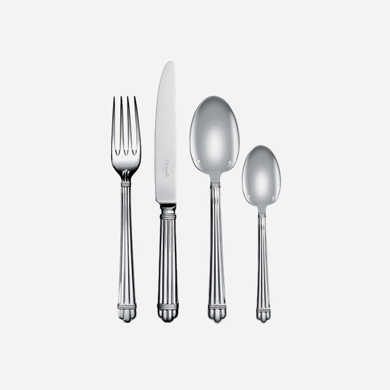 Christofle Aria 4-Piece Silver Plated Cutlery Set
