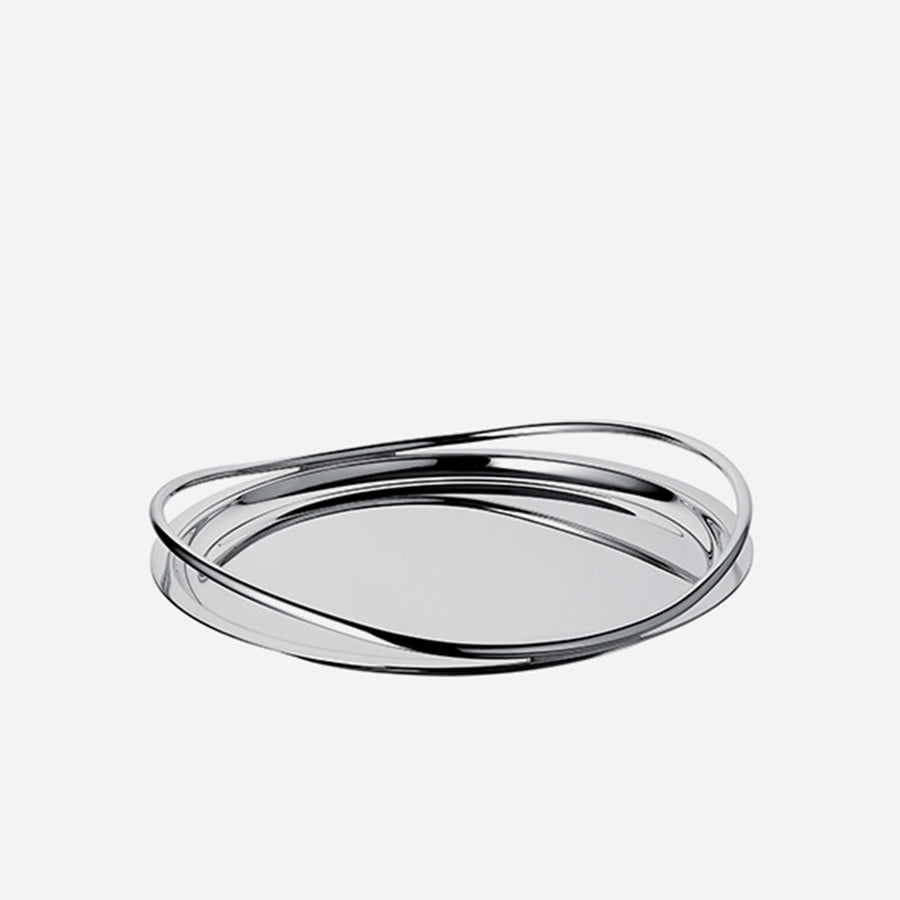 Christofle Vertigo Round Tray