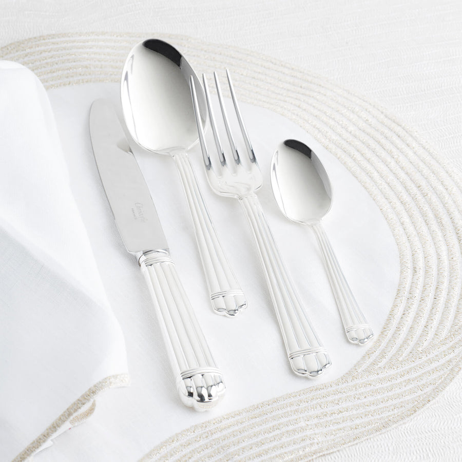 Christofle Aria 36-Piece Silver Plated Cutlery Set