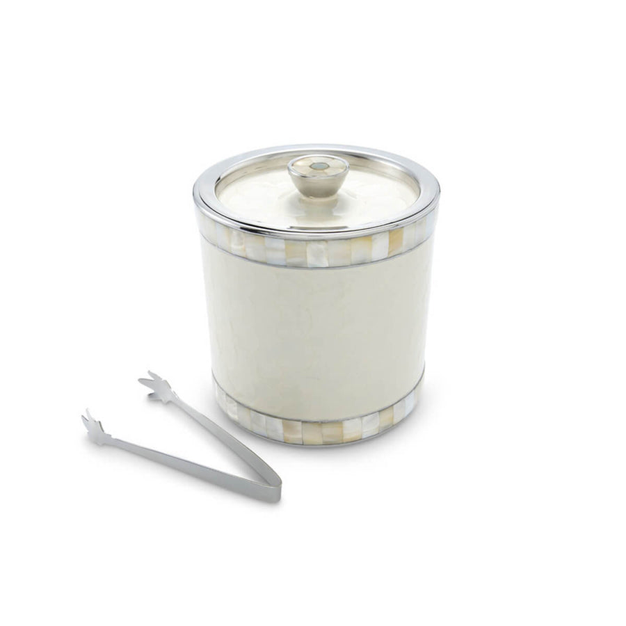 Bonadea Snow Ice Bucket & Tongs Set