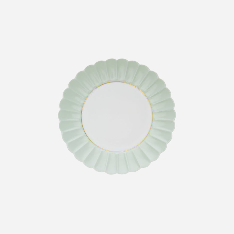 Giambattista Valli x Augarten Wien Cairo Jaipur Melon Dinner Plate Nilus Green