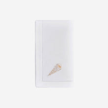 Load image into Gallery viewer, Sibona Cone Shell Hand-embroidered Dinner Napkin
