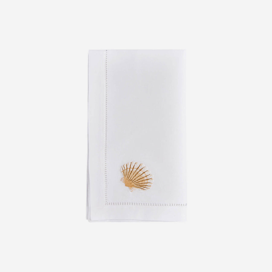 Sibona Scallop Shell Dinner Napkin