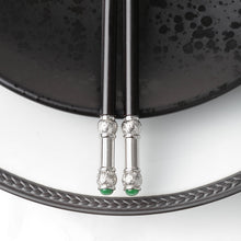 Load image into Gallery viewer, L'Objet Han Platinum Chopsticks Set of 2 Pairs -BONADEA