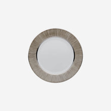 Load image into Gallery viewer, Legle Limoges Carbone Grey & Platinum Charger - BONADEA