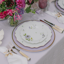 Load image into Gallery viewer, Bonadea Lilac Blooms Dinner Plate
