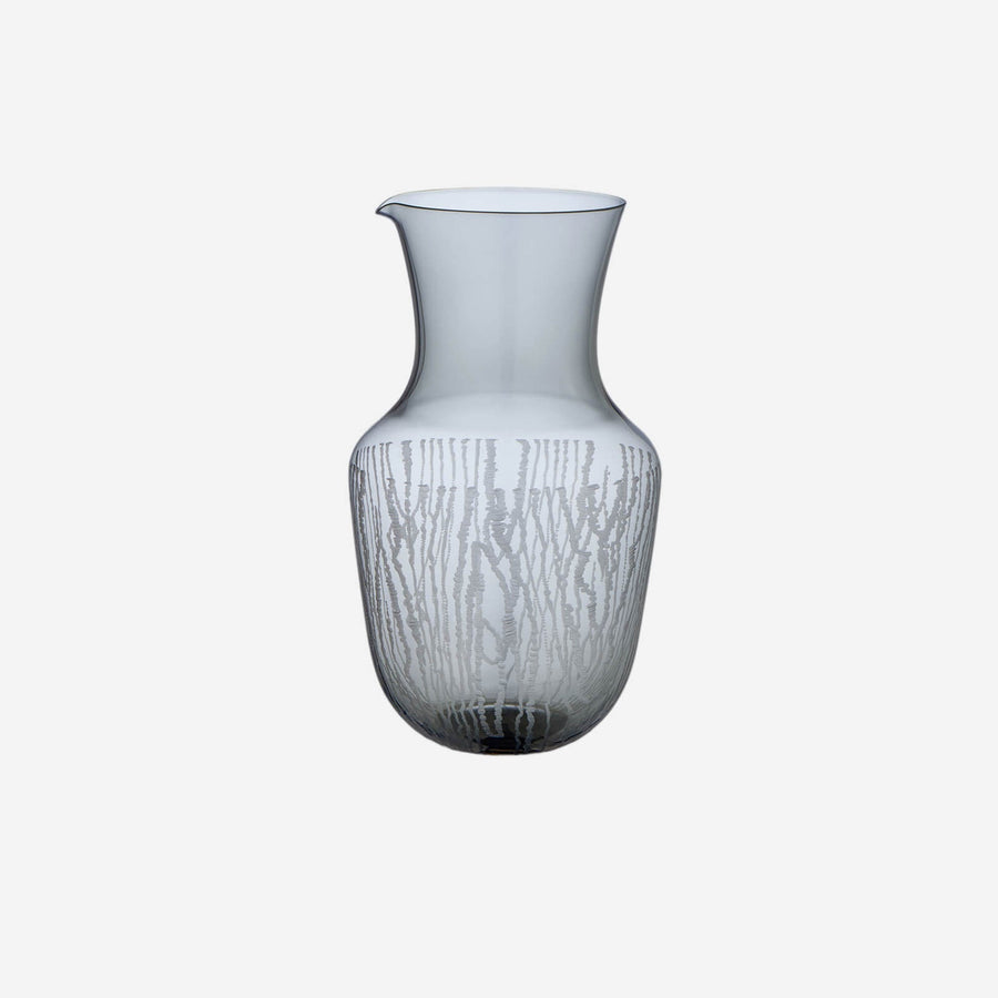 Lobmeyr Moiré Carafe Smoke