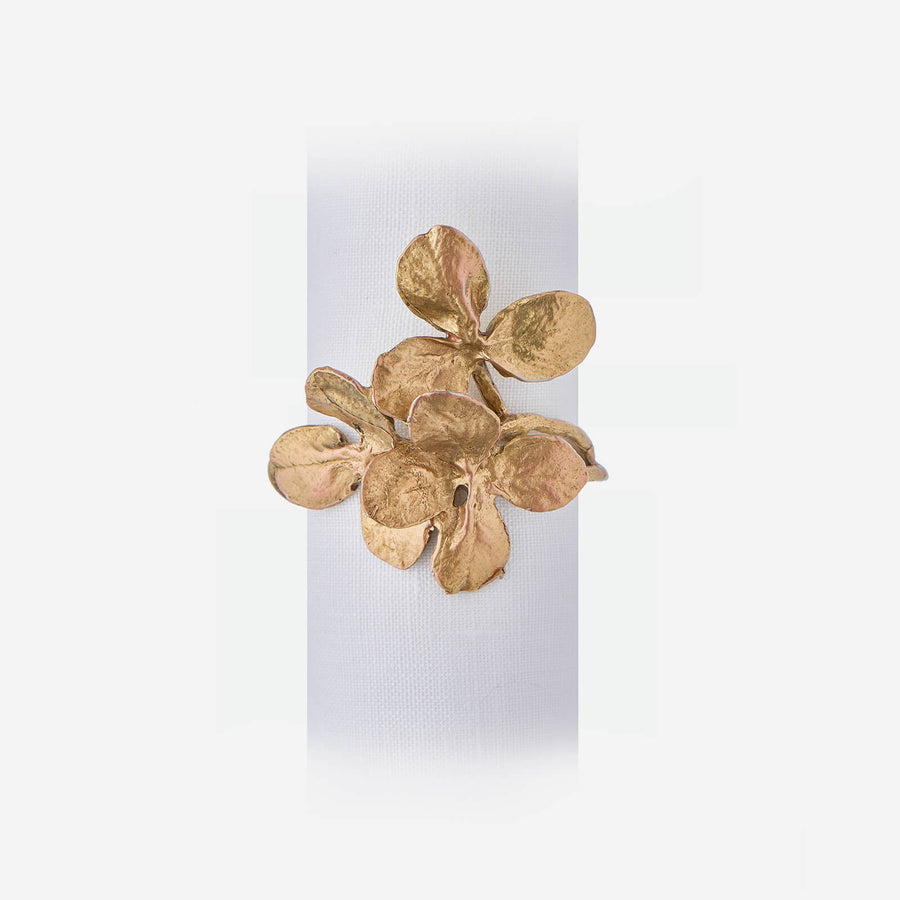 Bonadea Clover Napkin Ring - Set of 4