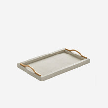 Load image into Gallery viewer, Pinetti - Onda Rectangular Leather Tray Ivory