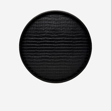Load image into Gallery viewer, Polo Round Crocodile Tray Black Giobagnara Bonadea