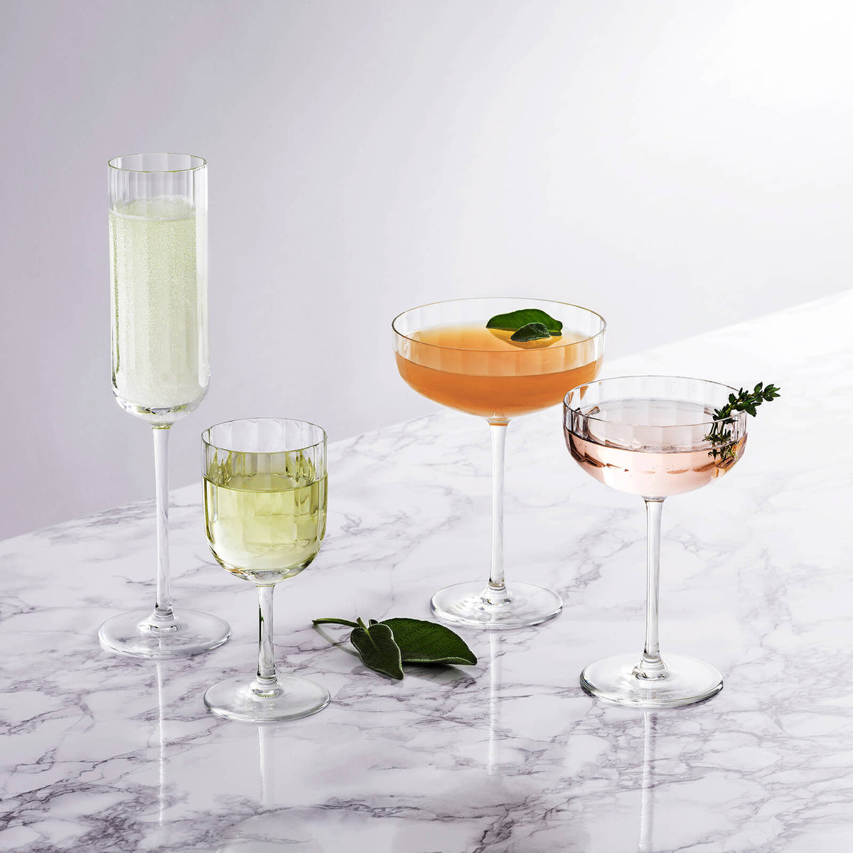 Richard Brendon Cocktail Collection Classic Coupe – Set of 2