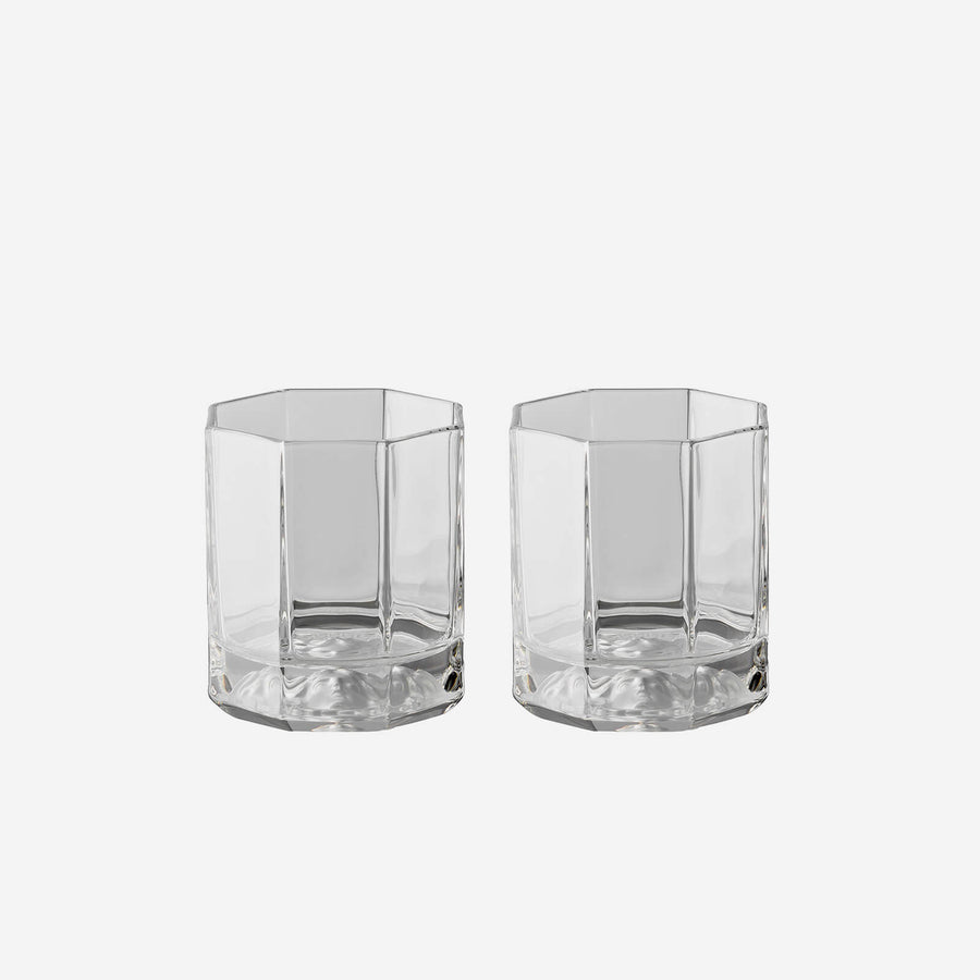 Versace for Rosenthal Medusa Lumiere Pair of Whisky Tumblers