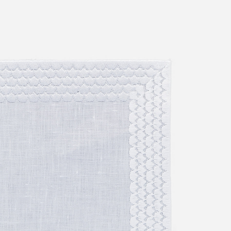 Weissfee Riva White Placemat