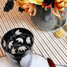 Load image into Gallery viewer, Night Owl Tumbler Artel hand engraved glass bonadea