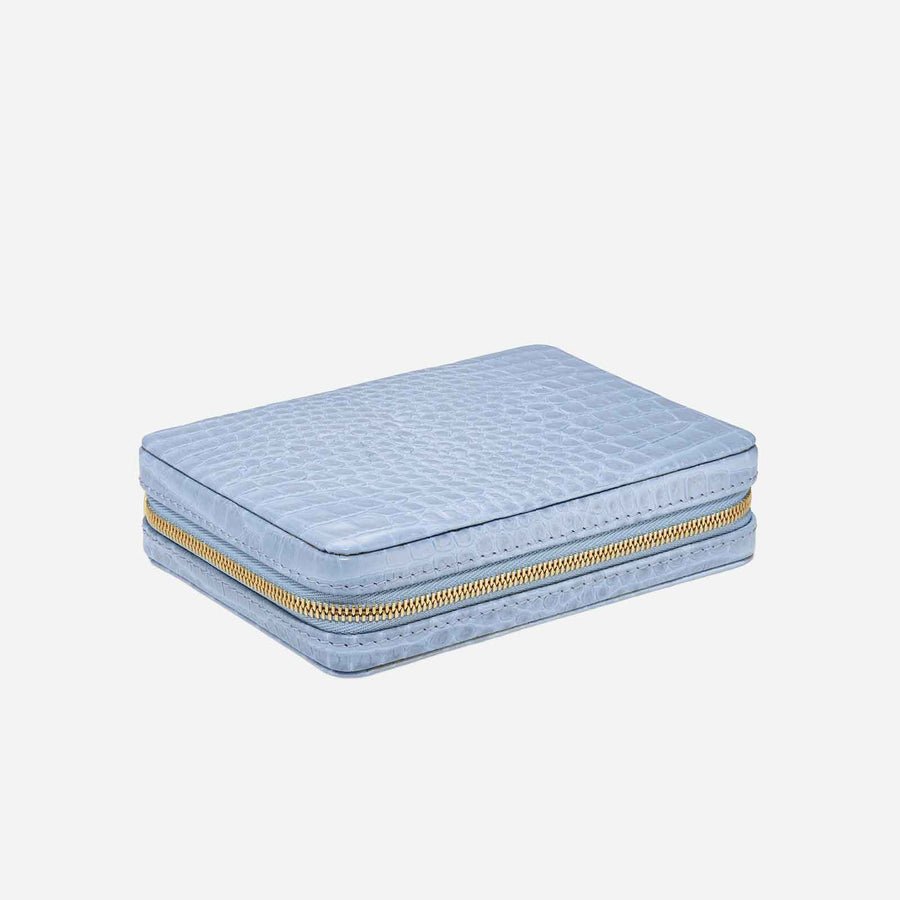 Aerin Enzo Travel Card Set - Hydrangea Blue