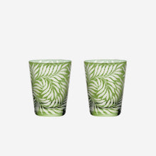 Load image into Gallery viewer, Fern Medium Tumbler Green - Set of 2
