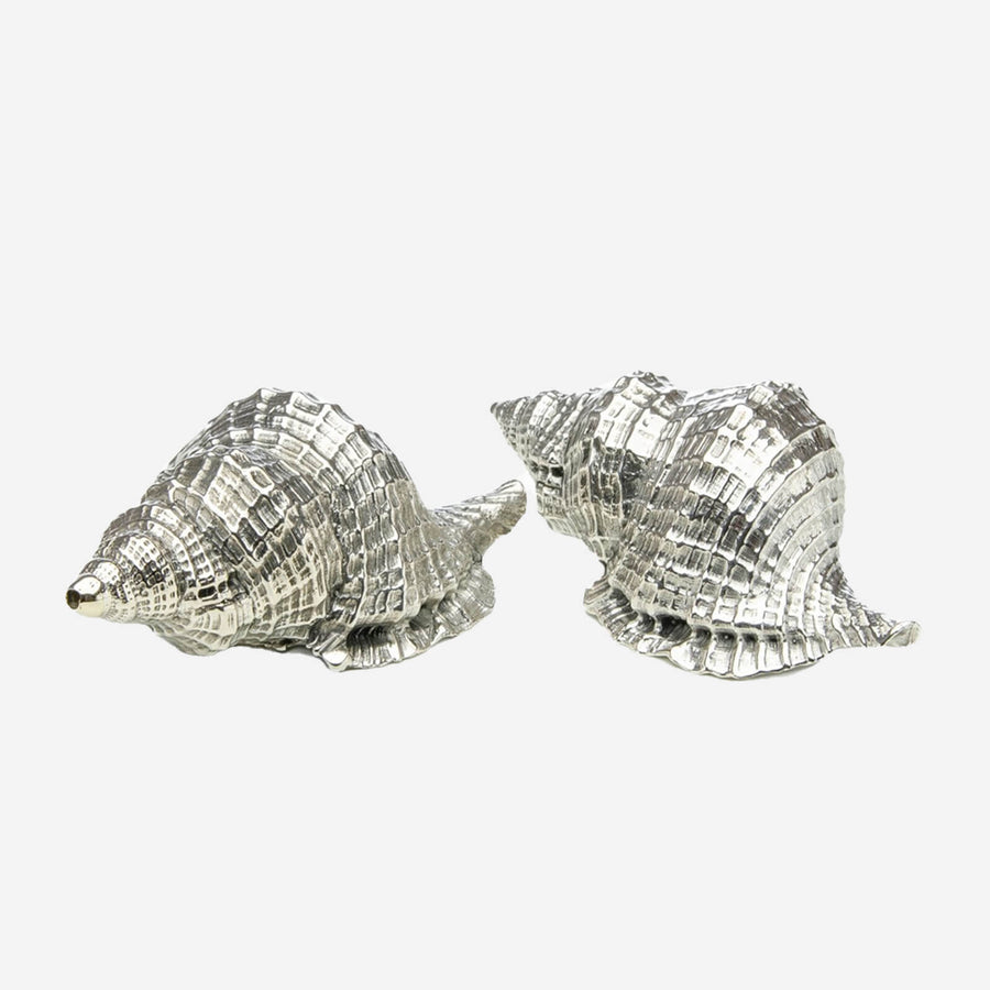 Jarosinski & Vaugoin Silver Shell Salt & Pepper Set