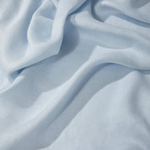 Load image into Gallery viewer, Blue Linen Sateen Tablecloth