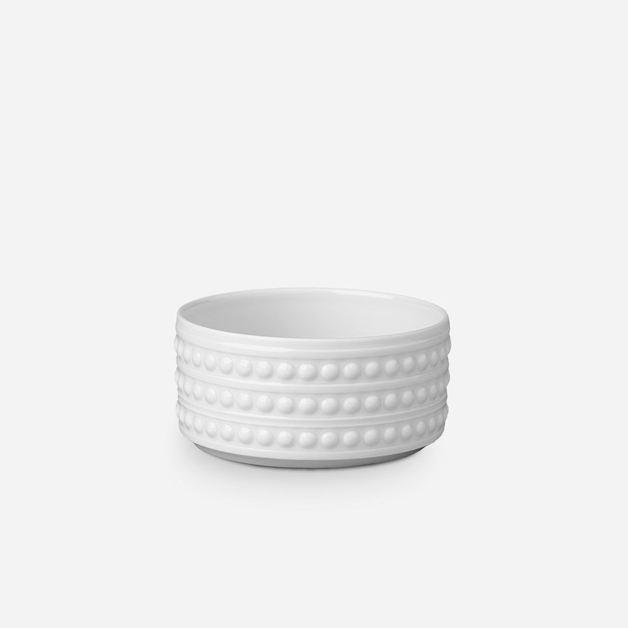 L'Objet Perlée White Small Dip Bowl