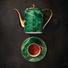 Load image into Gallery viewer, Malachite Teapot