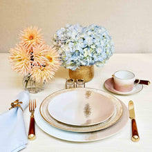 Load image into Gallery viewer, Horizon Dessert Plate Blush Marie Daage