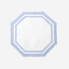 Load image into Gallery viewer, Set of Four Octagon Placemats Ice Blue