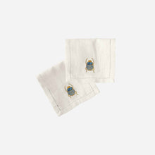 Load image into Gallery viewer, Scarab Cocktail Napkin - Set of Six malaika bonadea