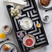Load image into Gallery viewer, L'Objet - Soie Tressée Black Cereal Bowl