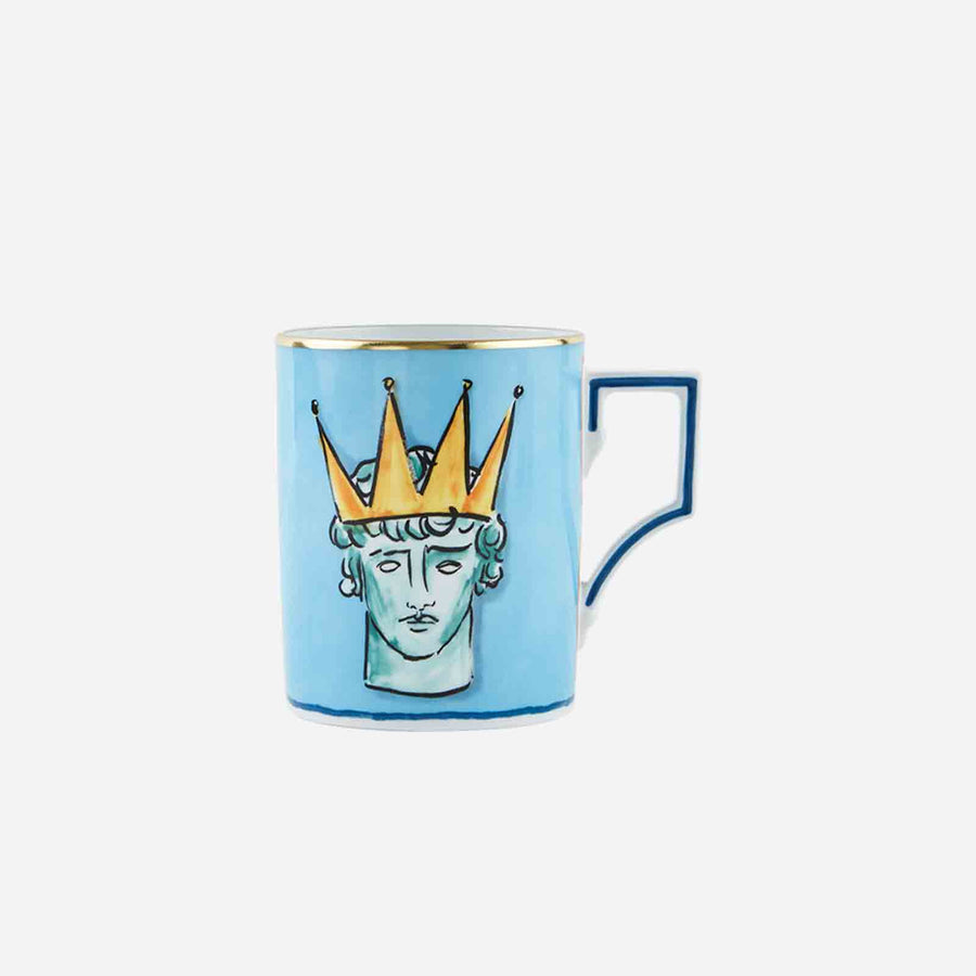 Ginori 1735 Viaggio di Nettuno Porcelain Mug Blue