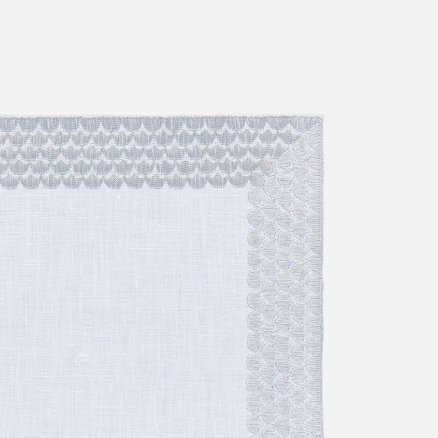 Weissfee Riva Silver Placemat