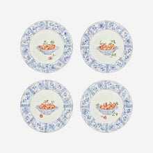 Load image into Gallery viewer, Basket with Pomegranates Dinner Plates - Set of 4
