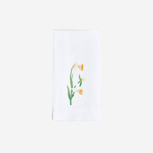 Load image into Gallery viewer, Spring Flower Embroidered Dinner Napkin - Set of 4
