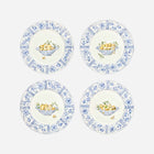 Basket with Lemons Dinner Plates - Set of 4