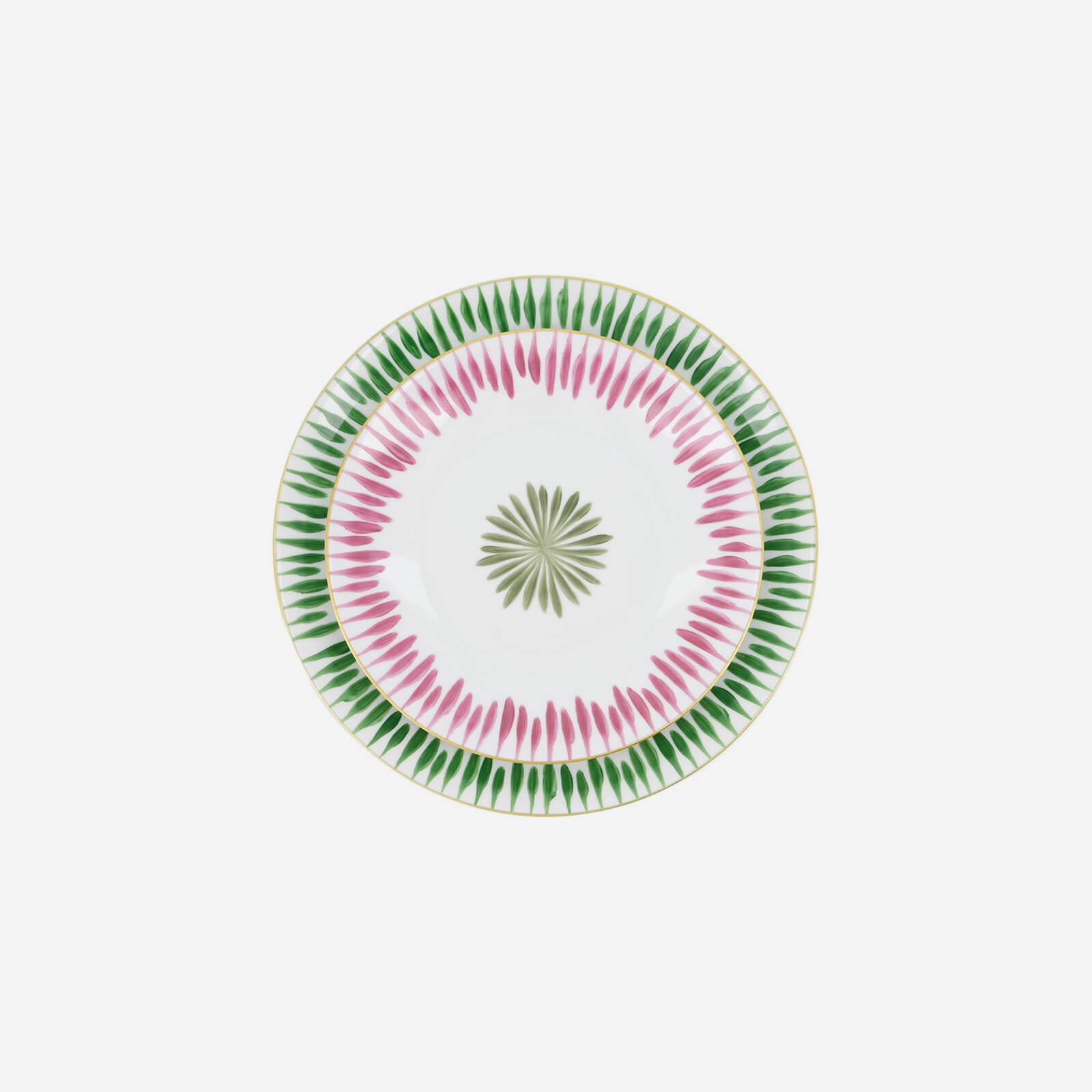 Allée de Cyprès Green Dinner Plate