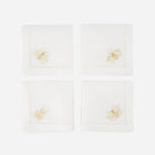 Enchanted Garden Tea Napkin - Set of 4