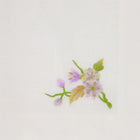 Lilac Flower & Butterfly Tea Napkin - Set of 2