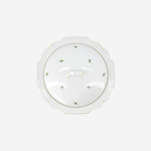 Grape Leaves Serving Dish with Lid