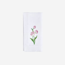 Spring Flower Embroidered Dinner Napkin - Set of 4