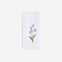Load image into Gallery viewer, Spring Flower Embroidered Dinner Napkin - Set of 4
