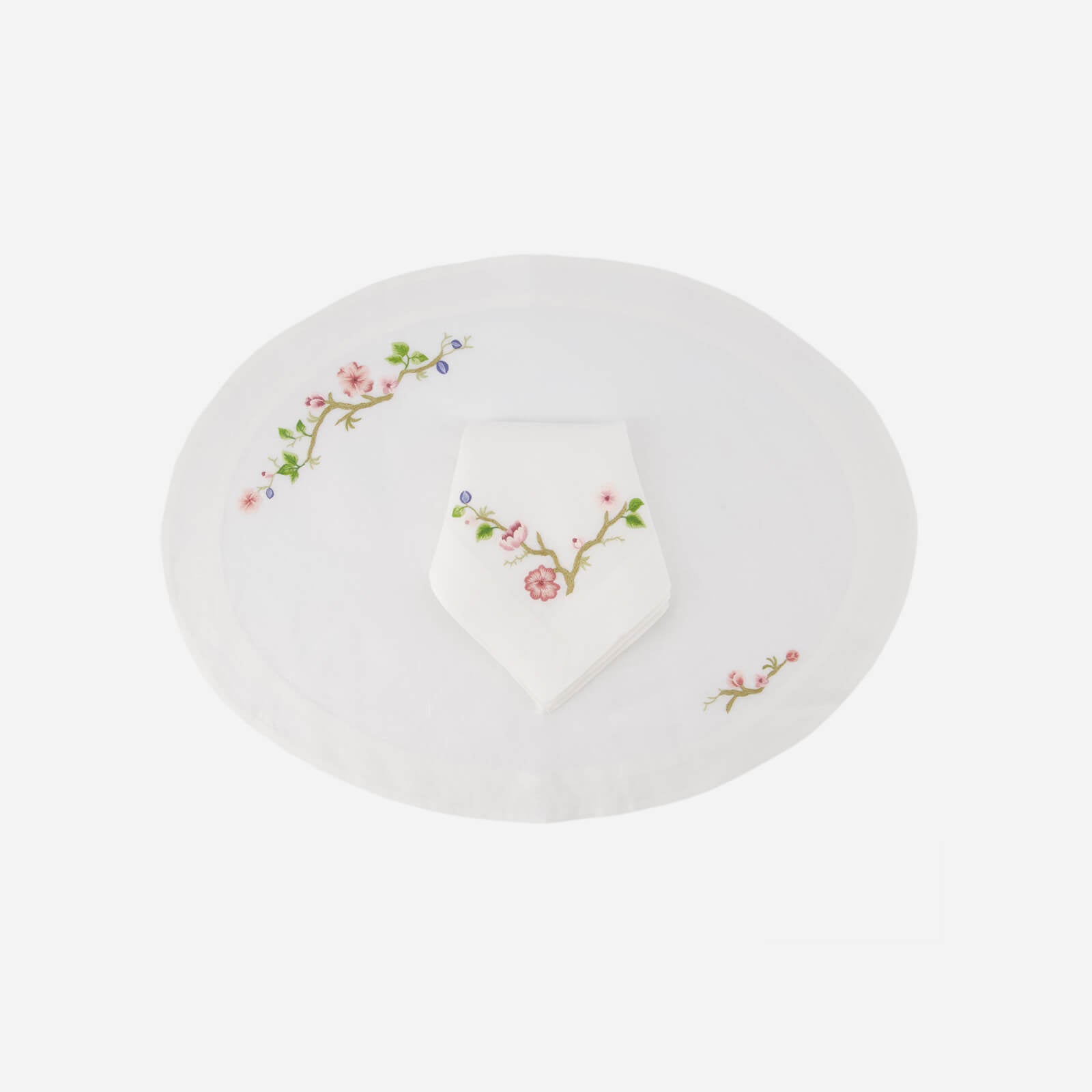 Rose Trellis Oval Placemat