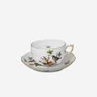 Rothschild Bird Teacup & Saucer - Set of 6