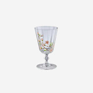 Cherry Blossom White Wine Glass