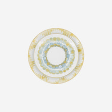 Load image into Gallery viewer, Iris Gold Dinner Plate
