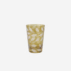Oak Leaves Large Tumbler Taupe - Set of 2