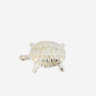 Silver and Gold Vermeil Turtle Salt Cellar with Spoon