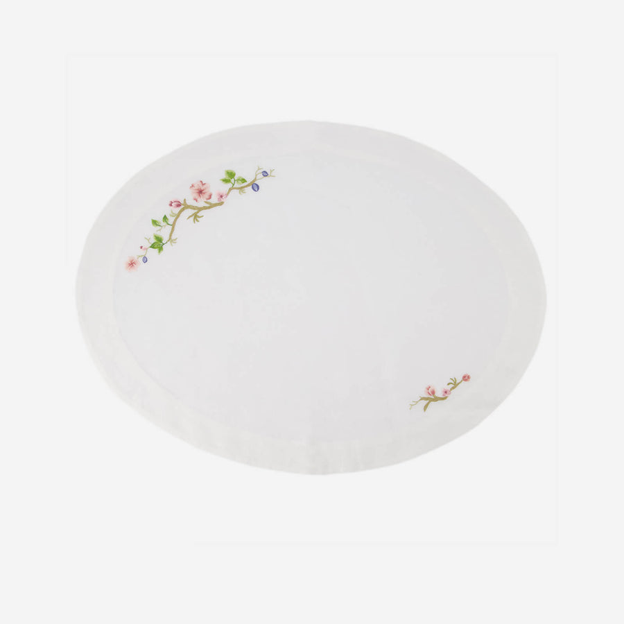 Atelier Bonadea Rose Trellis Oval Placemat