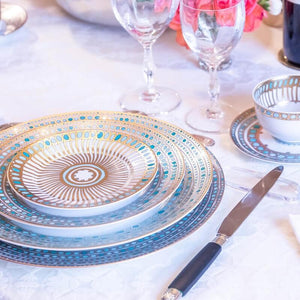 Syracuse Dinner Plate Turquoise