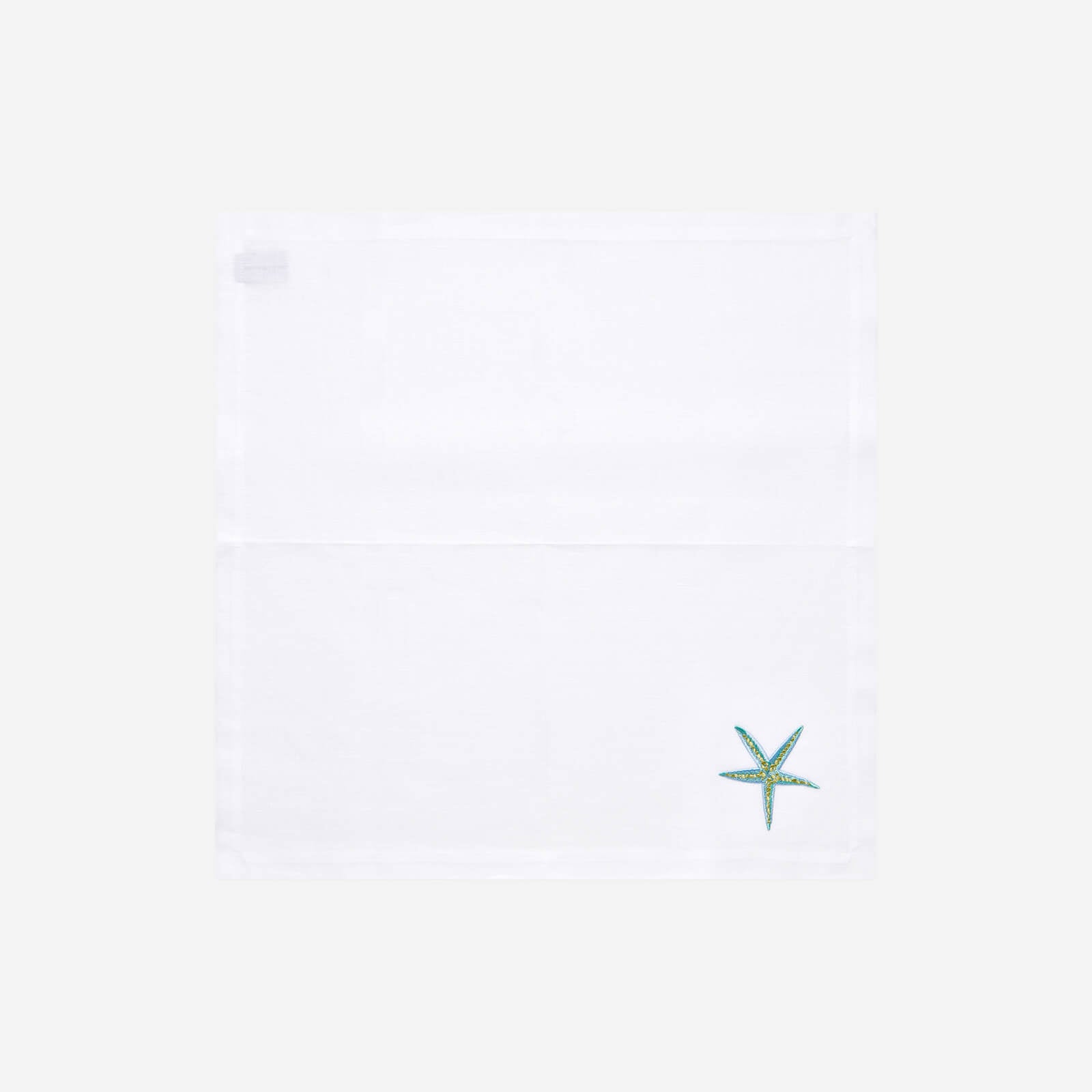 Sea Star Embroidered Napkin