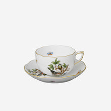 Load image into Gallery viewer, Rothschild Bird Teacup &amp; Saucer - Set of 6
